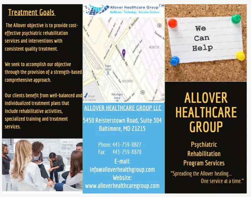 Allover Healthcare Group facility in Baltimore, Maryland