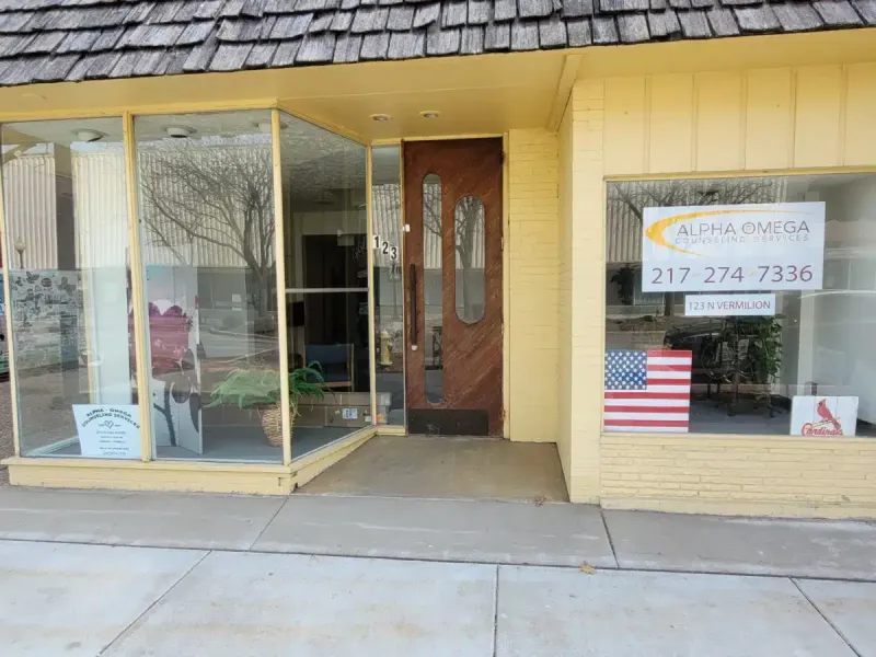 Alpha Omega Counseling Center facility in Danville, Illinois