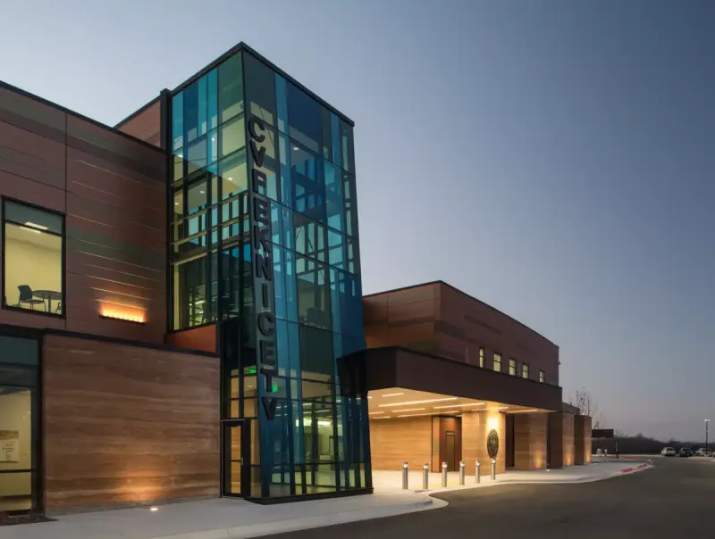 Creek Nation Behavioral Health facility in Okmulgee, Oklahoma