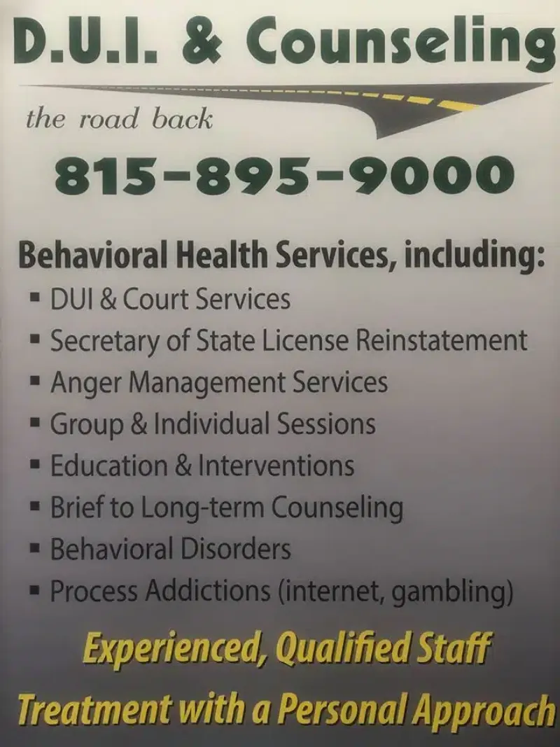 DUI and Behavioral Health Csl Servs facility in Plano, Illinois