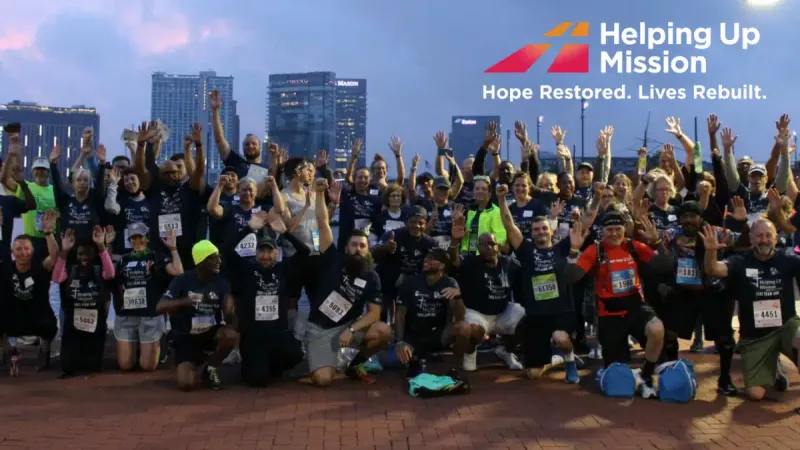 Helping Up Mission facility in Baltimore, Maryland