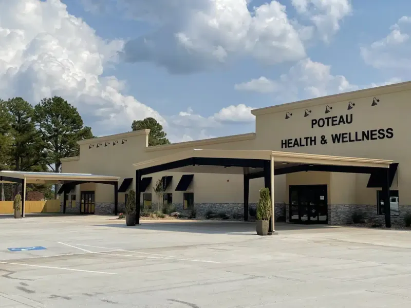 Stigler Health and Wellness Center facility in Eufaula, Oklahoma