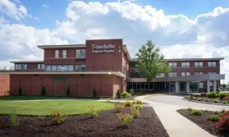 Touchette Regional Hospital facility in East Saint Louis, Illinois