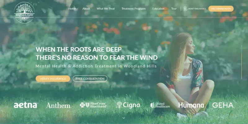 Warner Park Recovery Center facility in Lancaster, Ohio