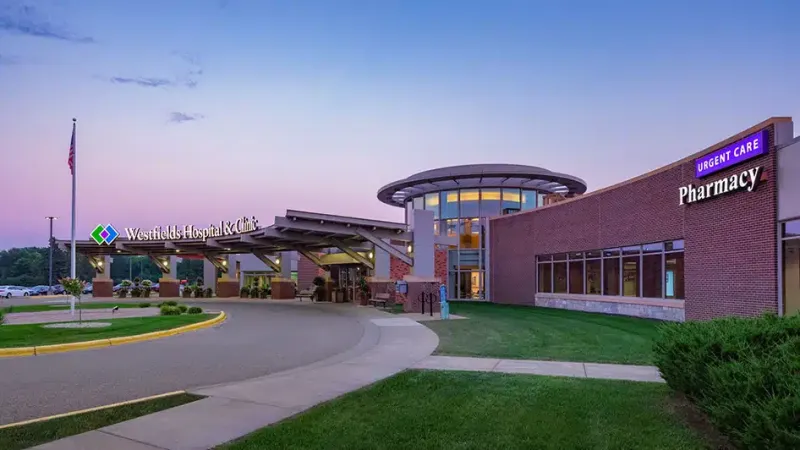 Westfields Hospital and Clinic facility in New Richmond, Wisconsin