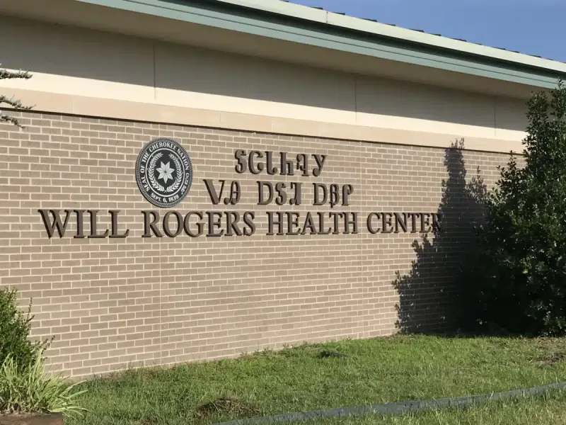 Will Rogers Health Center facility in Nowata, Oklahoma